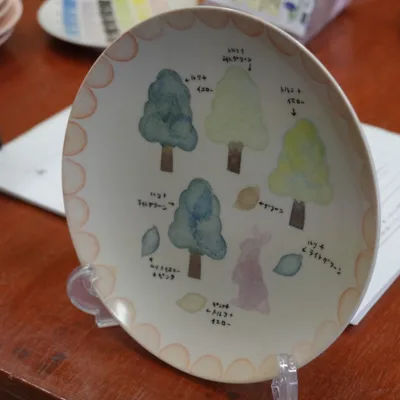 Washi Paper Dyeing & Sketching Activity 