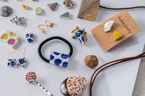 Make Your Own Accessory from a Real Piece of Hizen Pottery