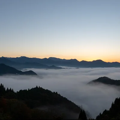 Sea of ​​clouds in Kunimigaoka